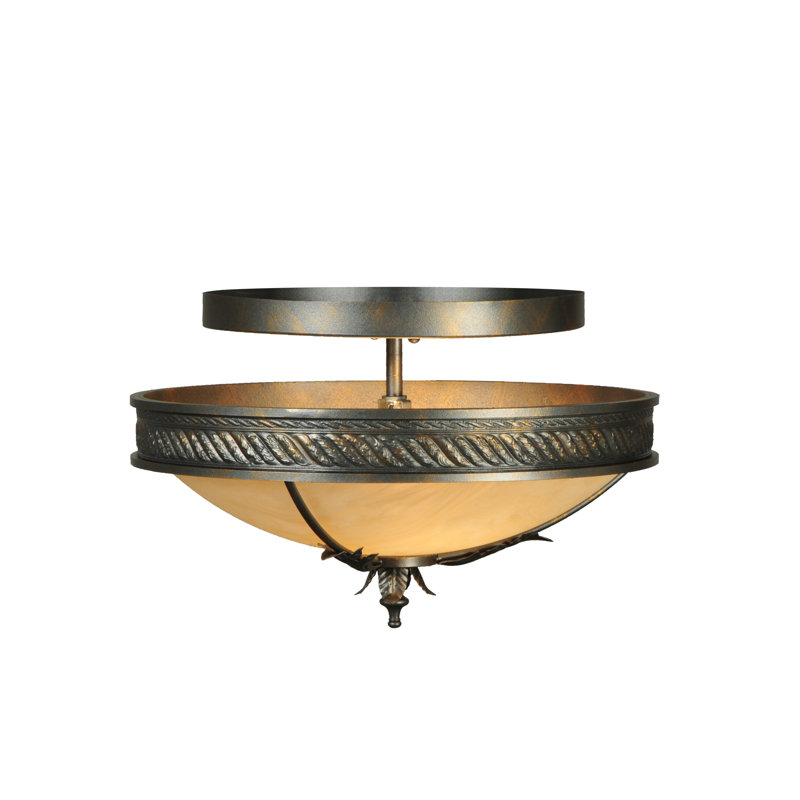 Hoja Semi Flush Mount