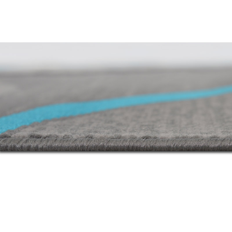 Afia Abstract Indoor Rug, Rectangle 5'2" x 7'1"