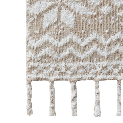 Astor Chenille Snowflake Holiday Throw, 50" x 60"