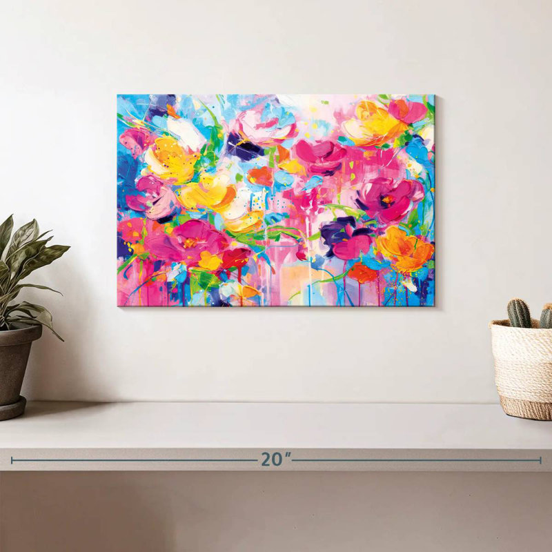 Avery Efflorescent Abstract, 8" H x 12" W