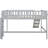 Gray Low Loft Bed With And Slide, Making Bedroom More Enjoyable Slide In For Glamour-222224110-222224104
