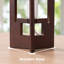Petite lampe de chevet / table de chevet en bois massif 13,5 "-2067812728