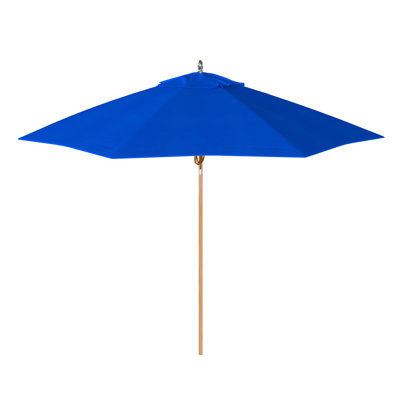 Parasol en teck 9 pi