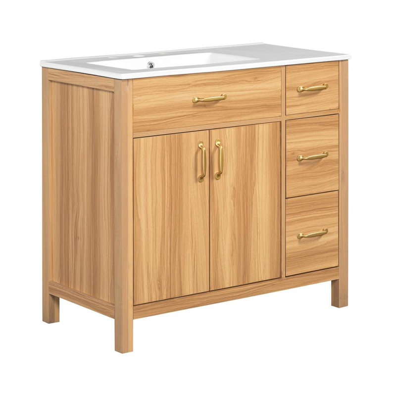 Elegant Bathroom Storage Cabinet