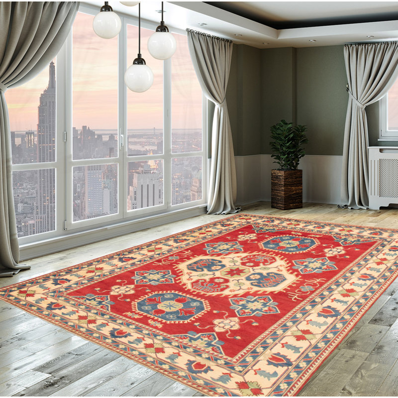 Tapis rouge Finest Ghazni 8 pi 10 po x 12 pi 3 po