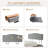 Upholstered Linen Headboard with Adjustable Height-1015513041-1015513040