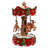 Kurt Adler 8.7-Inch Musical Wind-Up Carousel Tablepiece