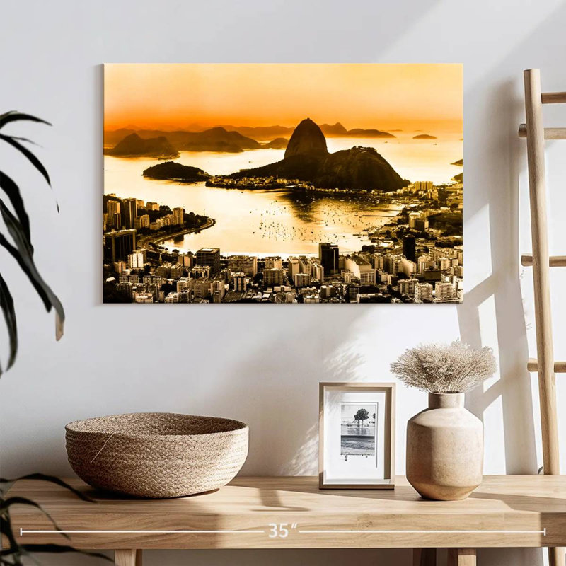 Paysage urbain Ravi Rio De Janeiro, H 16 po x l 24 po