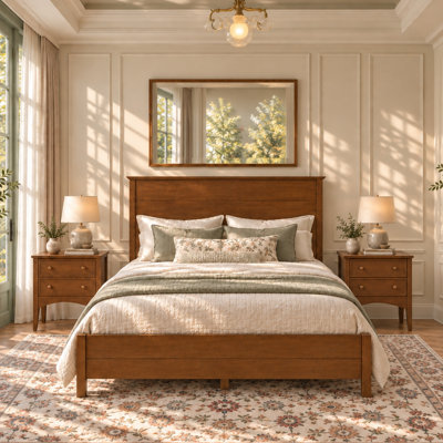 Cape Solid Wood Bed Frame