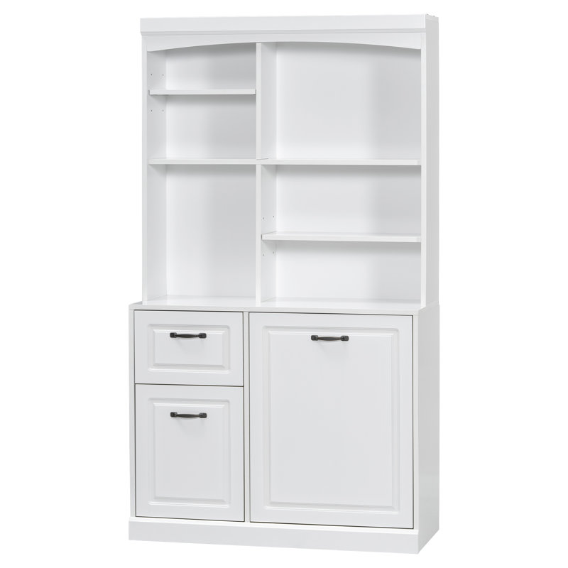 Armoire de salle de bain autoportante 71 po avec panier inclinable 71 po
