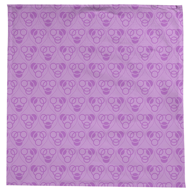 Nappe classiques des cercles et des vagues, Violet