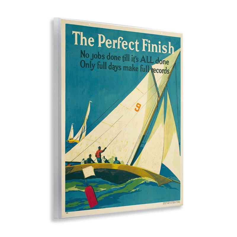 Plaque murale «Perfect Finish Antique Sailors», conception par Marcus Jules