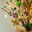 Arbre de table 21 po Mardi Gras