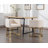 Kaydance Upholstered Dining Chairs Modern Arm Chairs-1684234694-1684234693