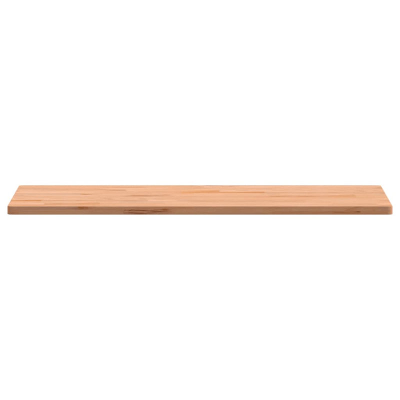 Adeeva Desk Top Solid Wood Beech, 2.5cm H x 115cm W x 55cm D