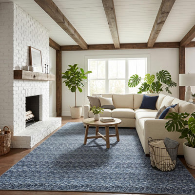 Tapis à poils courts Boho pour la maison et le bureau