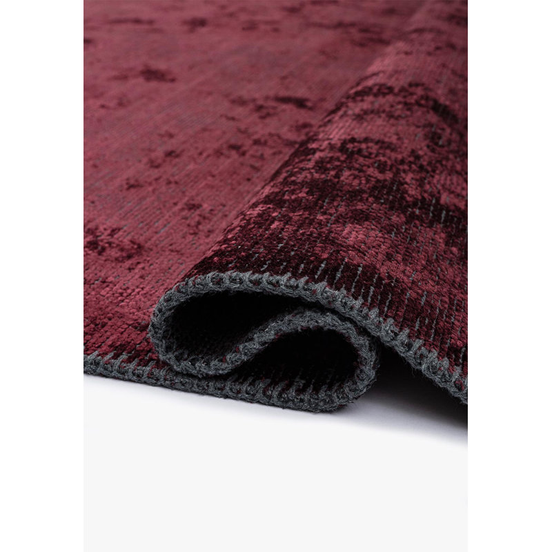 Rapture Area Rug in Red, Rectangle 6'7" x 9'10"