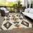 Machine Washable Indoor/Outdoor Xhevrie Ivory Rug-1266292253