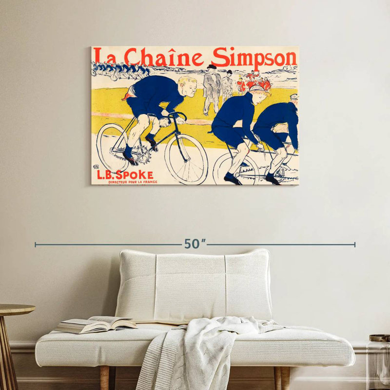 La chaîne Sirci The Simpson, H 26 po x l 39 po