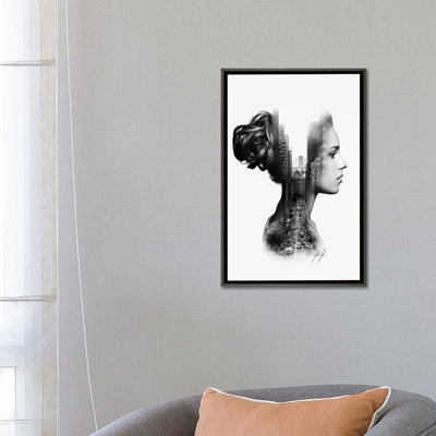 Impression d’art graphique « profile I » par Kathrin Federer
