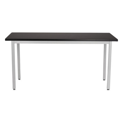 Table scientifique en acier à hauteur fixe