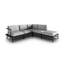 230cm Wide Ash Patio Sectional with Cushions-1420601634-1461019928