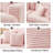 79.3'' Corduroy Comfortable 3 Seater Sofa  With Ottoman-106876918