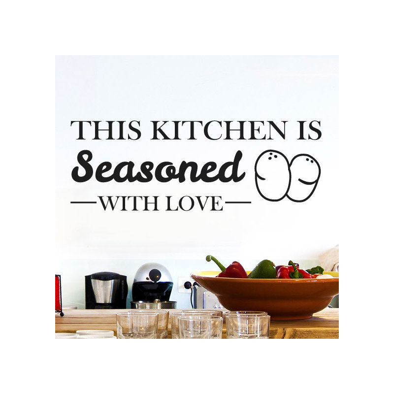 Non-Wall Damaging Wall Decal, Black, Medium