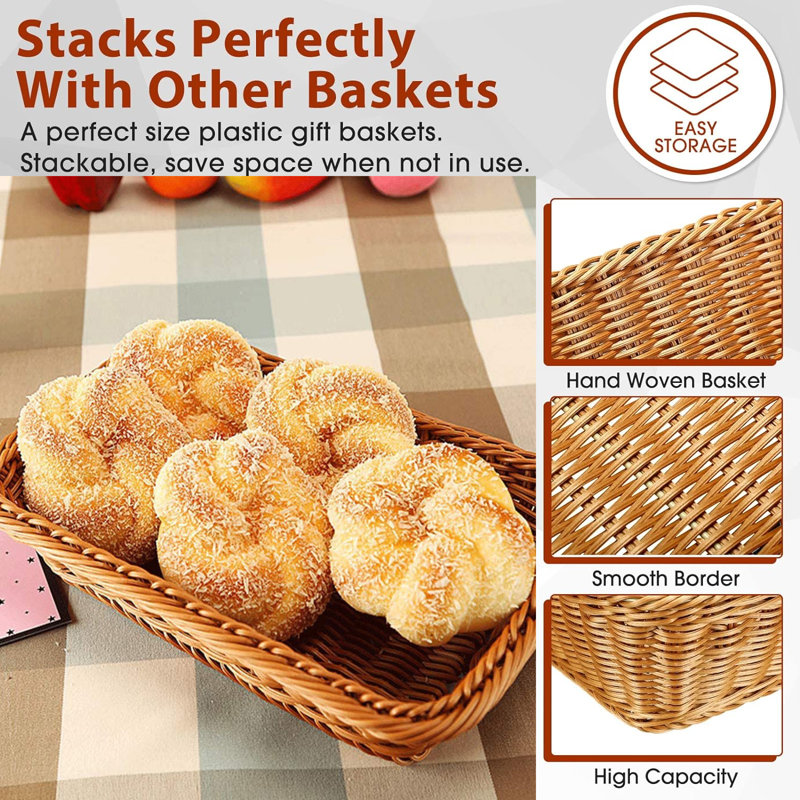 Panier en polypropylène Bay Isle Home ™, 6.36