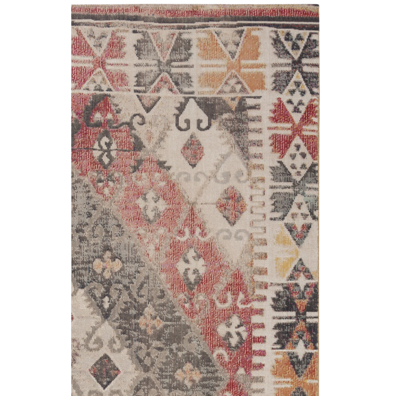 Tapis oriental d'intérieur / extérieur Griffeth Performance, Rectangle 9 pi x 12 pi