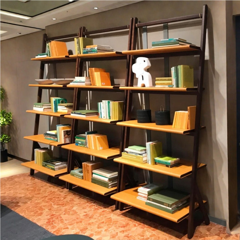 Modern light luxury style bookcase
