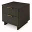 Table de chevet gris anthracite