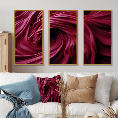 «Purple Soft Spirals Galaxy» - art mural abstrait en spirales
