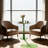 Acrylic Side Table, End Table With Round Top Solid Post, Pedestal Table For Living Room, Bedroom, Balcony, Easy Assembly (17.7“×17.7”×23.6“ In)-648650117