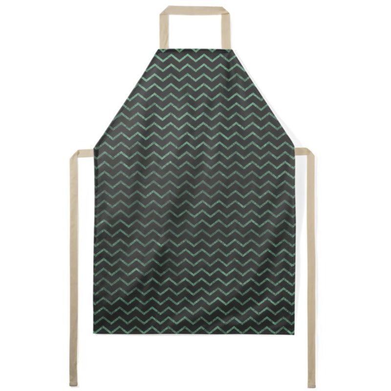 Chevron Bib Apron