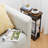 3-Tier Slim End Table With Storage Shelf For Small Spaces, Enhancing Your Home's Style And Functionality