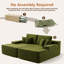 Canapé-lit 83,87 po avec matelas double