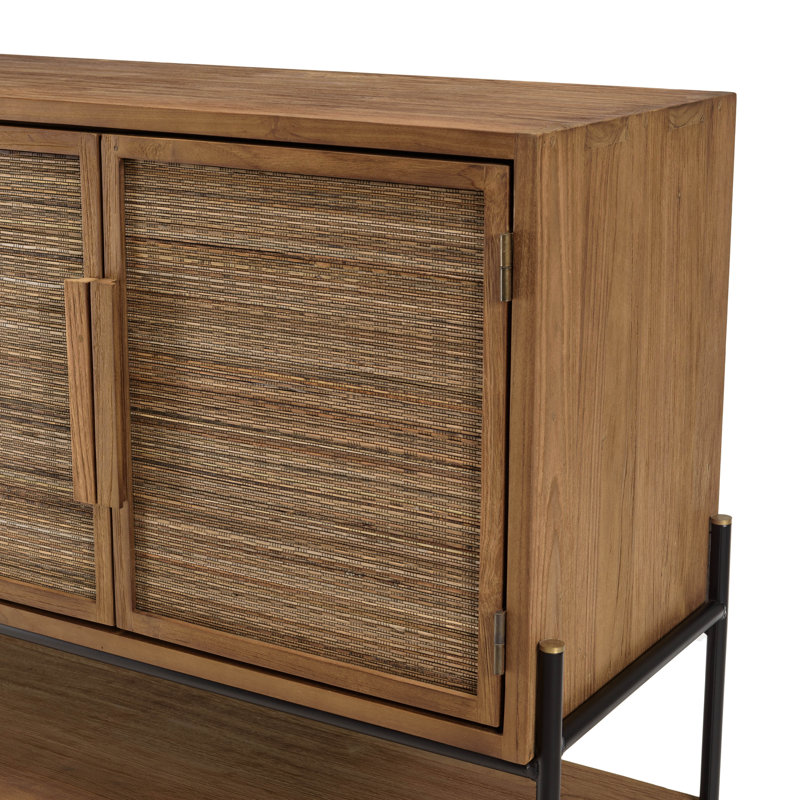Aelish 169.5cm Solid Wood Sideboard