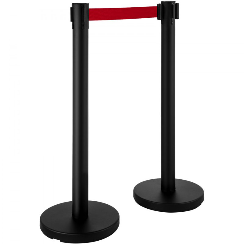Ensemble de 4 séparateurs de poteaux Stanchion