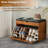 Shoe Bench with Storage Small Shoe Rack for Hallway,Bedroom,Mudroom，23.62