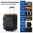 Ebern Designs Picnic Tote Bag Cooler with wheels in Black