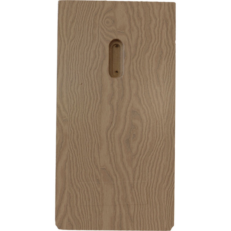 Support de 5 1/4 po x P 8 po x H 10 po Clarksville, acajou (paquet de 2), Acajou, 5.25" W x 8" D x 10" H