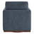 Benten Upholstered Swivel Armchair-165201072