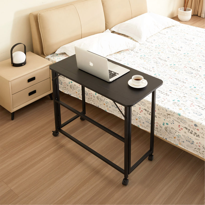 Petit bureau pliable pliable pour les petits espaces, bureau d'ordinateur d'écriture 31,5 pouces en bureau, bureau pliable pour la chambre à coucher