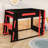 Bunk Bed With Desk, Storage Shelves USB And LED Light-1471701996-1471701994