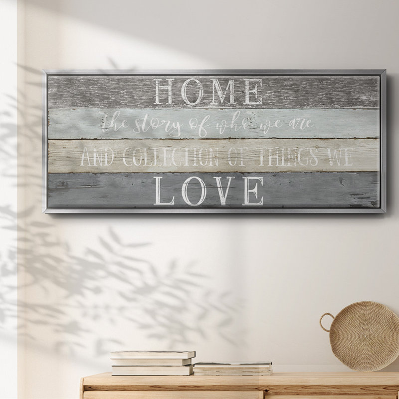 Home Love- Framed Canvas