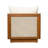 Paola Acacia And PVC-coated polyester Club Chair, Beige