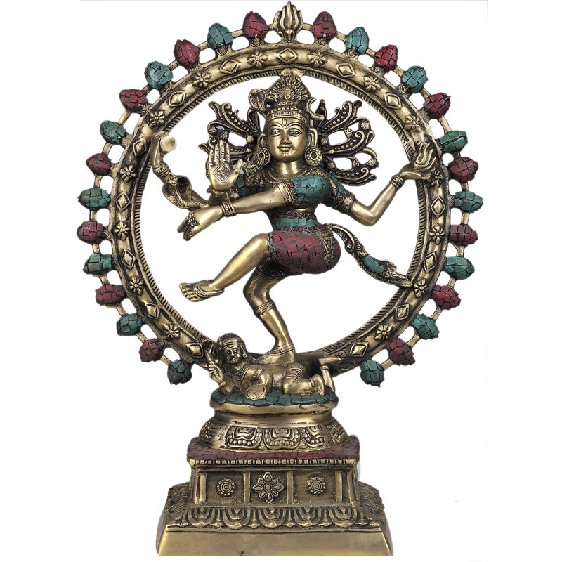 Lord Shiva As Nataraja (avec incrustation)