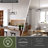 Enye 6 - Light Steel Dimmable Chandelier