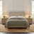 LUMO 23.6"W Nightstand with 2 Storage Drawers，Rounded Legs & Natural Oak Finish